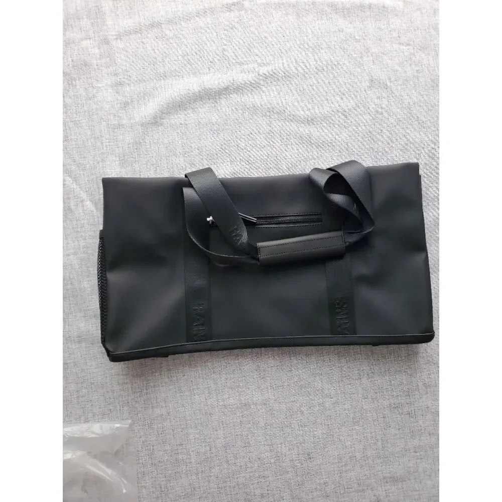 🆕 RAINS TRAIL GYM BAG BLACK NWT #14380
